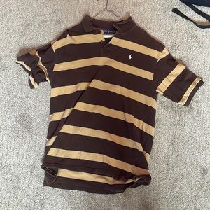 3XL Polo Brown and Cream